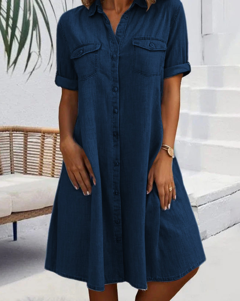 SIENNA - EFFORTLESS SHIRT DRESS