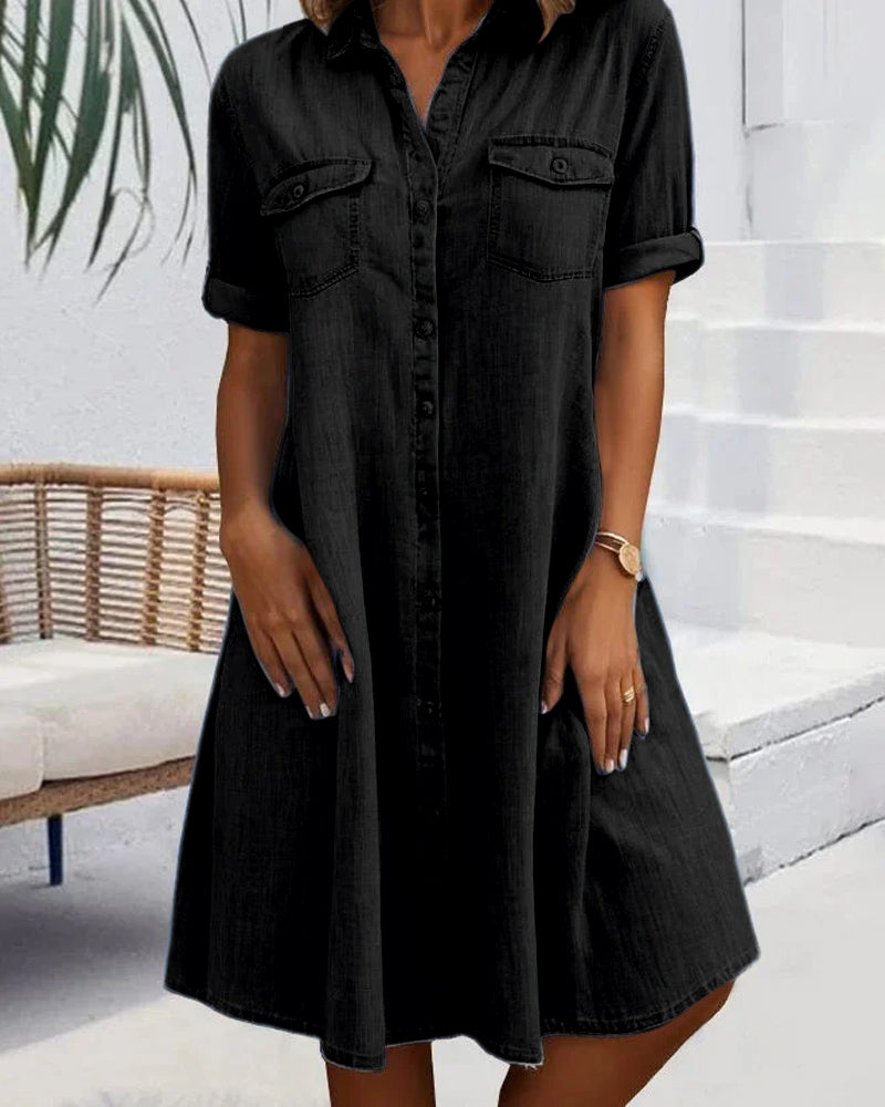 SIENNA - EFFORTLESS SHIRT DRESS