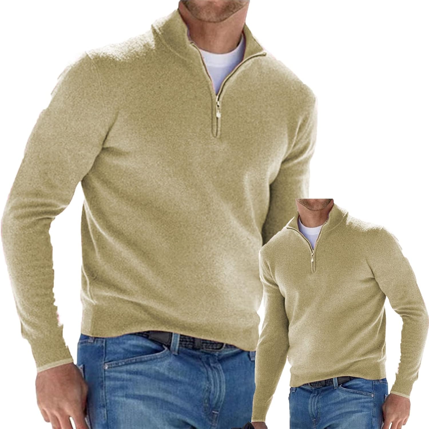 HENRY - ZIPPER SWEATER